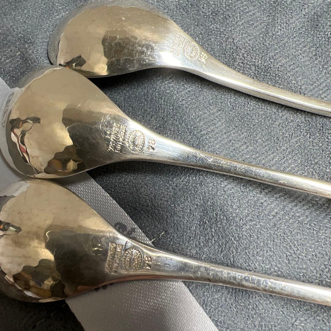 ジョージジェンセン 激レア ブロッサムsterling925ティースプーン6本