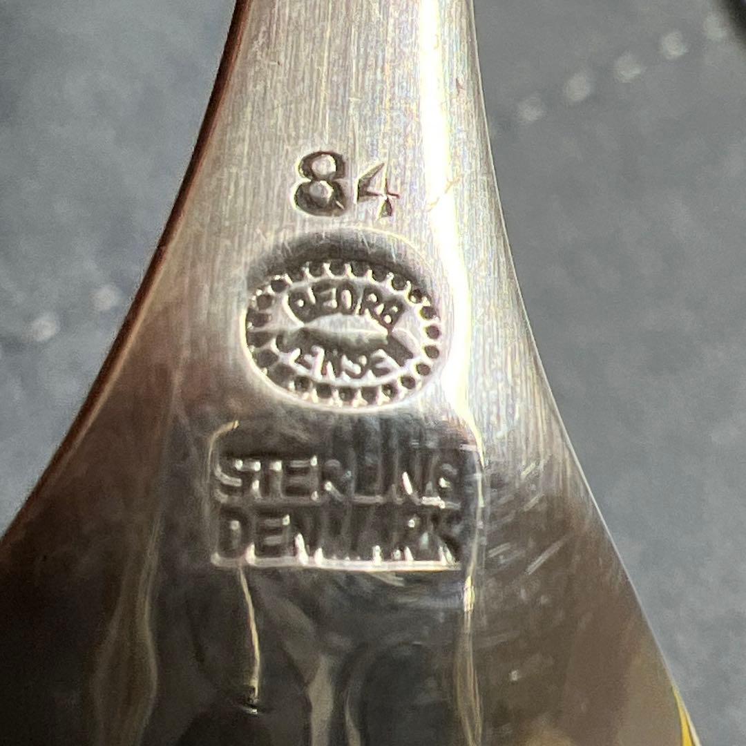 ジョージジェンセン 激レア ブロッサムsterling925ティースプーン6本