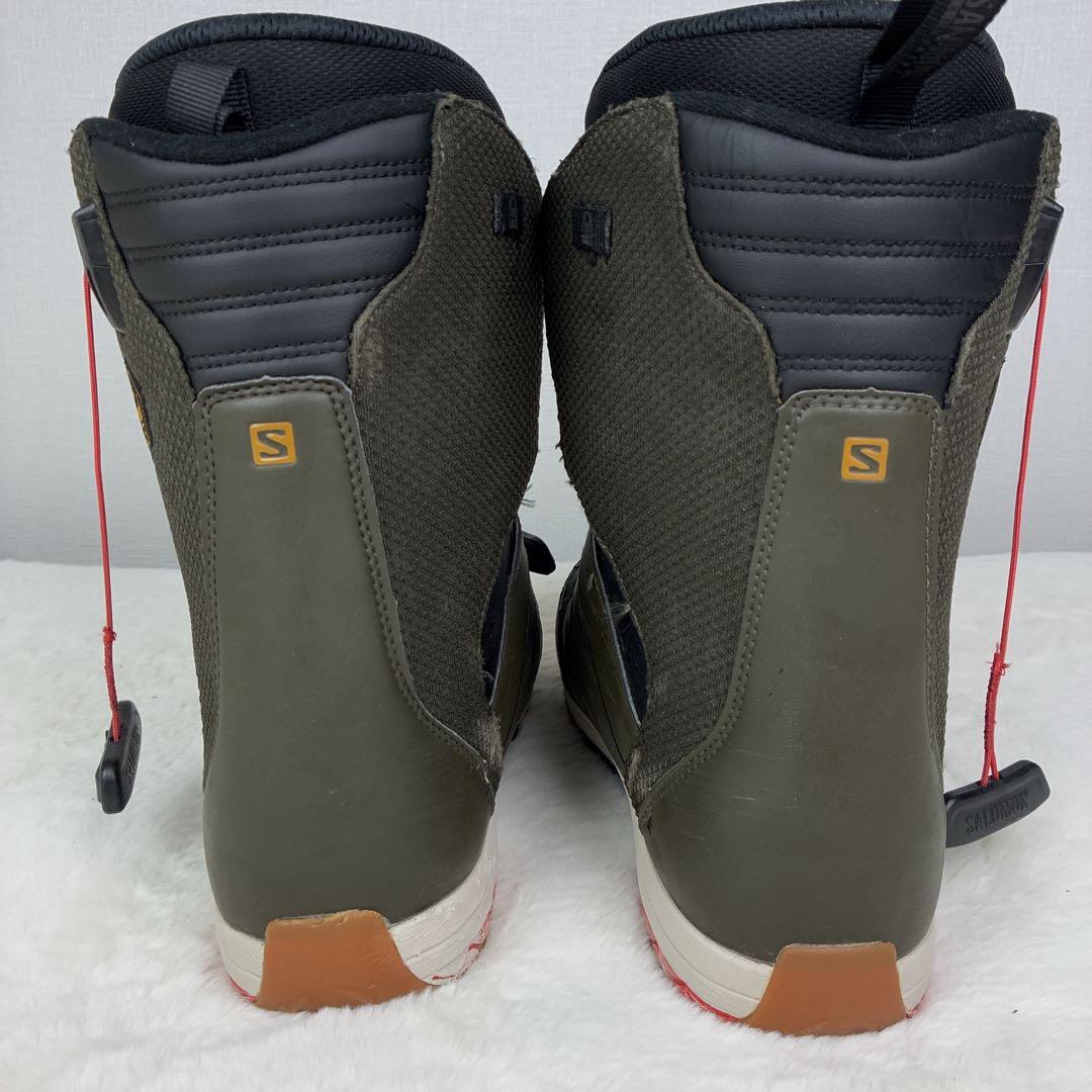 サロモン LAUNCH 26.5cm スノボブーツ カーキ