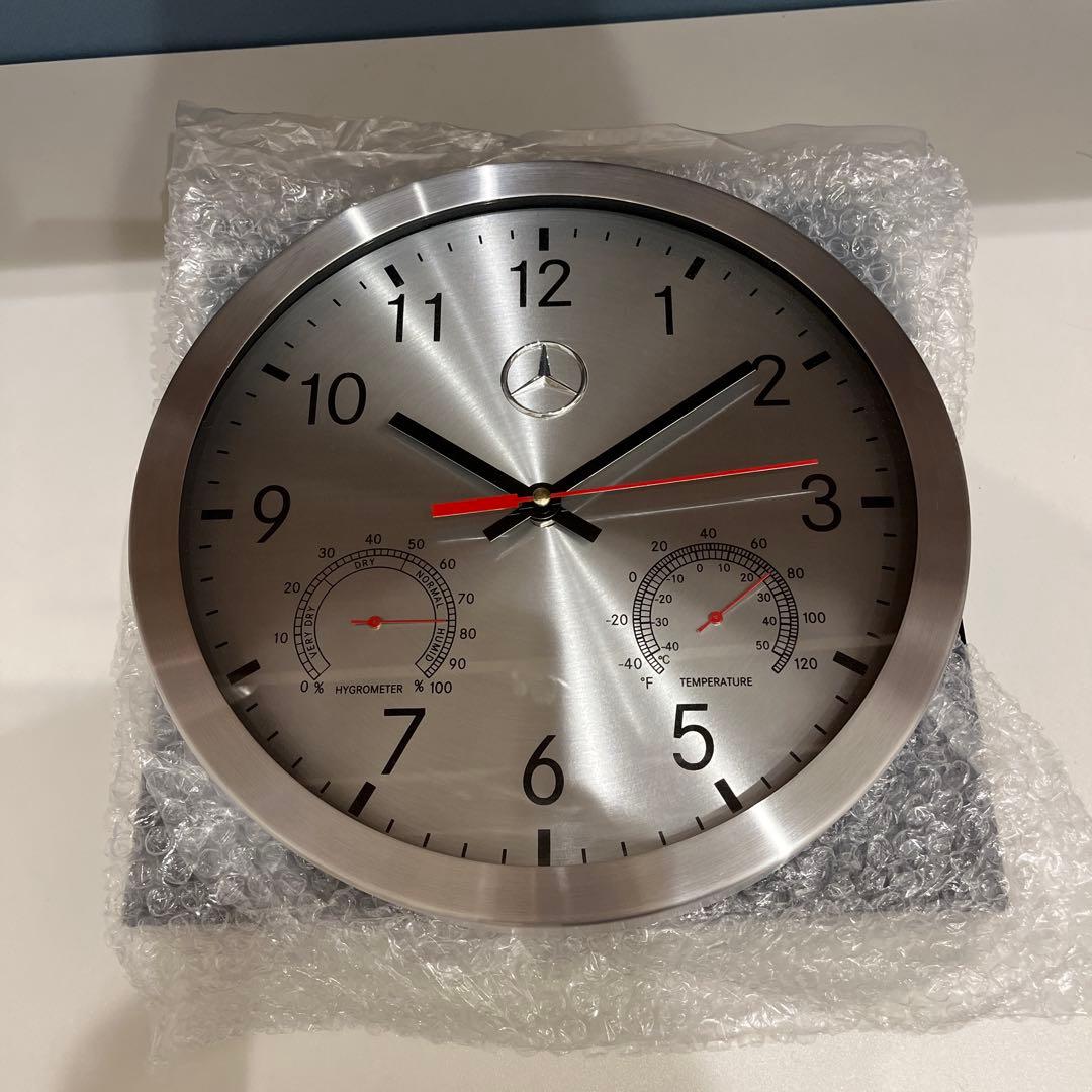 純正 Mercedes-Benz ウォールクロック 壁掛け時計 アナログ時計 楽天市場】【 ベンツ 純正 即日出荷 】 壁掛け時計 おしゃれ シルバー