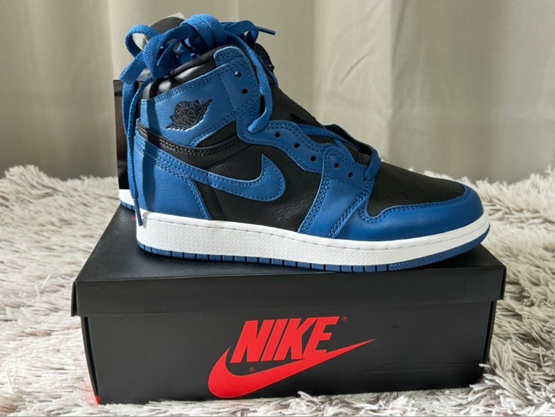 Nike Air Jordan 1 青黒 ハイカットシューズ 23.5cm