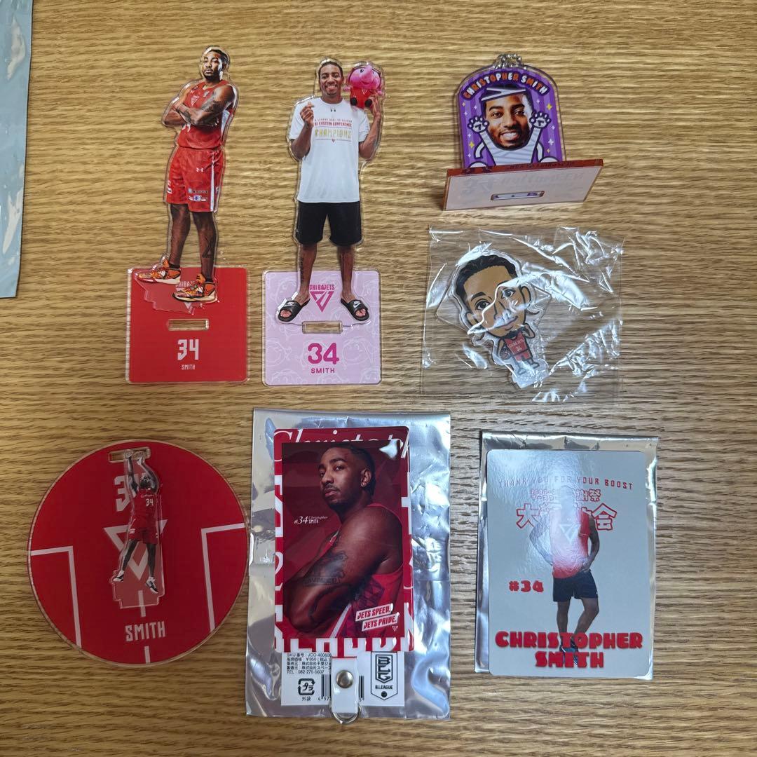 千葉ジェッツ クリストファースミス グッズまとめ売り