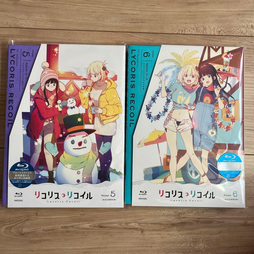 リコリス・リコイル Blu-ray全巻 〈完全生産限定版〉Amazon特典付き