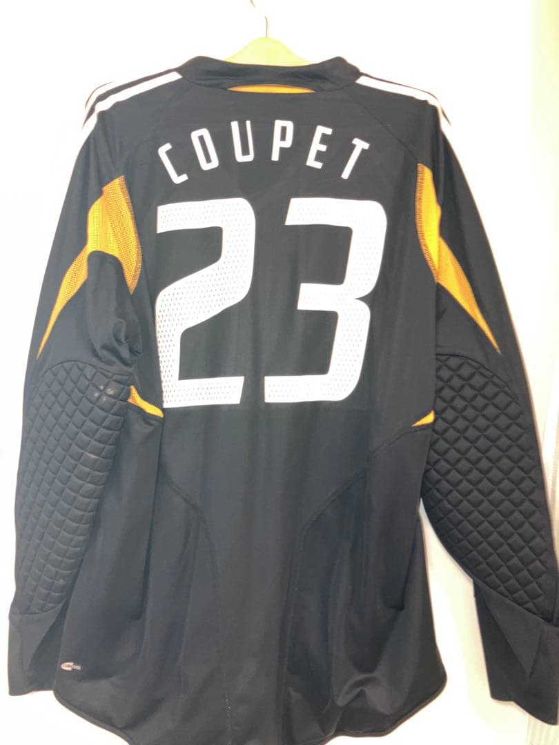 実使用品フランス代表GKクーペ選手ユニフォーム adidas キーパー