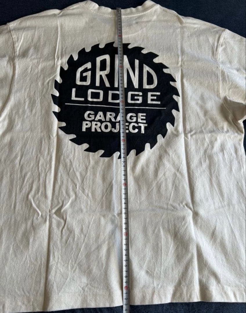 本日限定価格☆GRINDLODGE グラインドロッヂ Tシャツ クリームホワイト