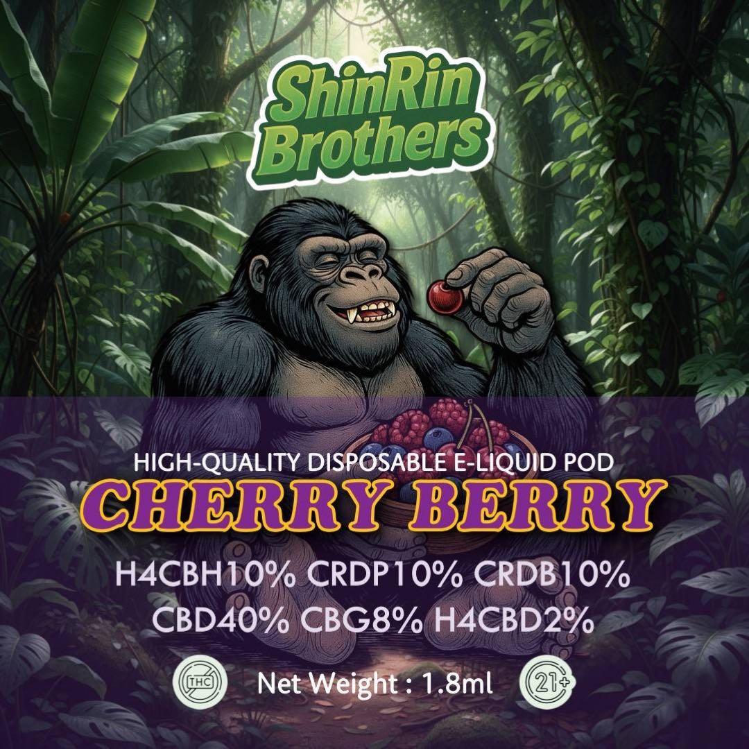 リラクゼーショングッズ Cherry Berry H4CBH CRDP CRDB 1.8ml