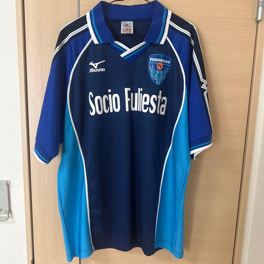 横浜FC アウェイ ユニフォーム 1999年 初年度モデル MIZUNO製 XO