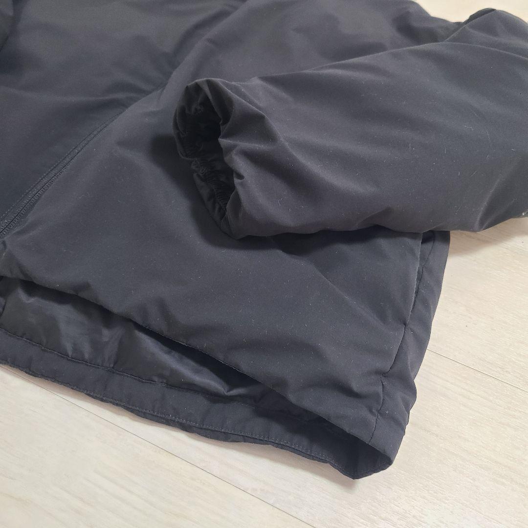 無印良品 ムジラボ MUJI labo 水を弾くスタンドカラー ダウン ブラック