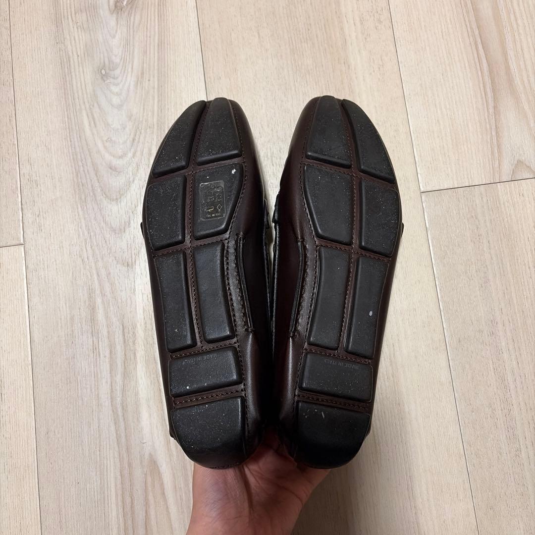 PRADAドライビングシューズ レザー ローファー 36 1/2 23.5cm