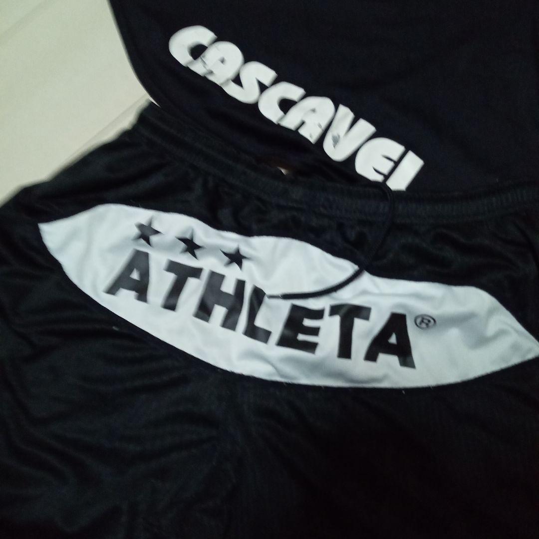 《ATHLETA》 CASCAVELフットサルウェア★4点セット★ブラック★