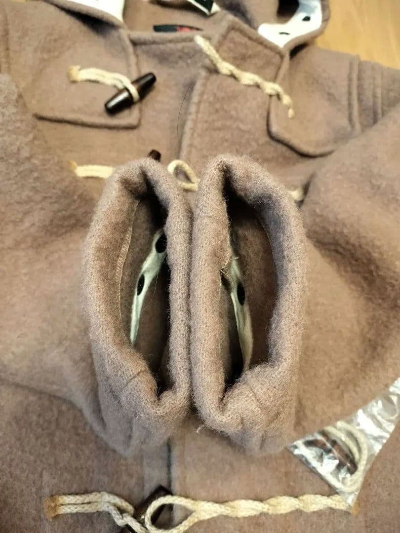 美品】グローバーオール ダッフルコート モンティ キャメル 36 ミドル