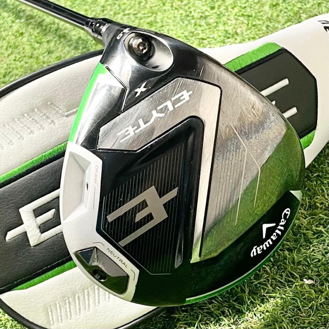 貴重レフティ】キャロウェイ エリート エックス ドライバー 1W SR 左利き