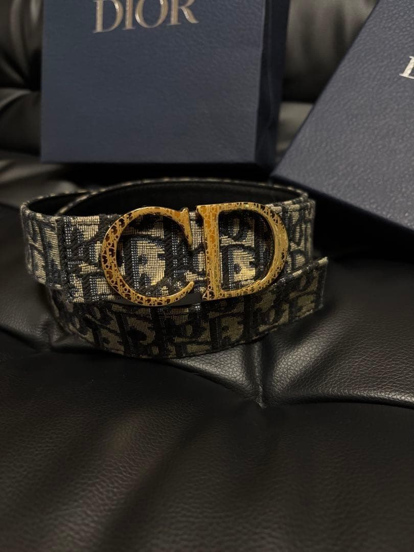 Dior モノグラムベルト CDロゴ付き 人気モデル 90 - メルカリ