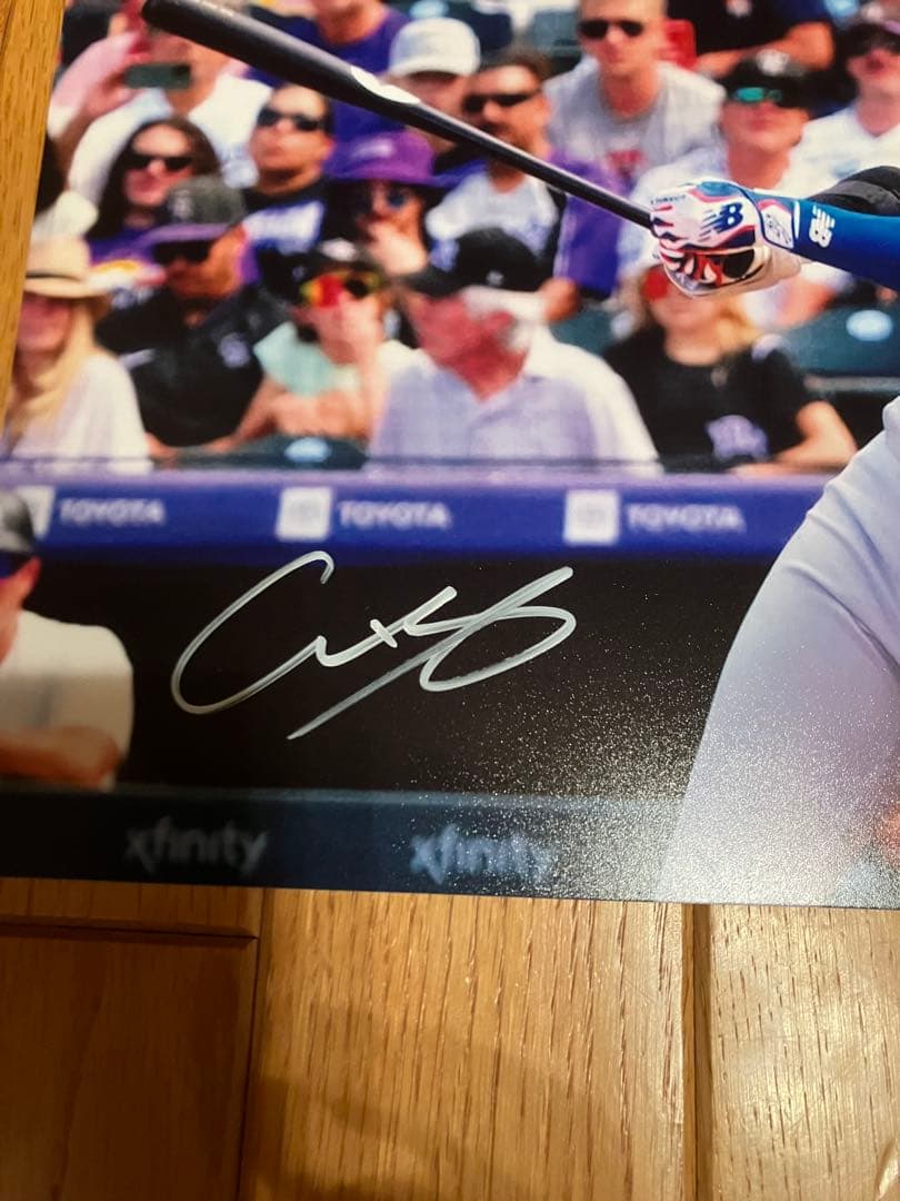 大谷翔平 ドジャース 直筆サイン 証明書付き ロサンゼルス MVP