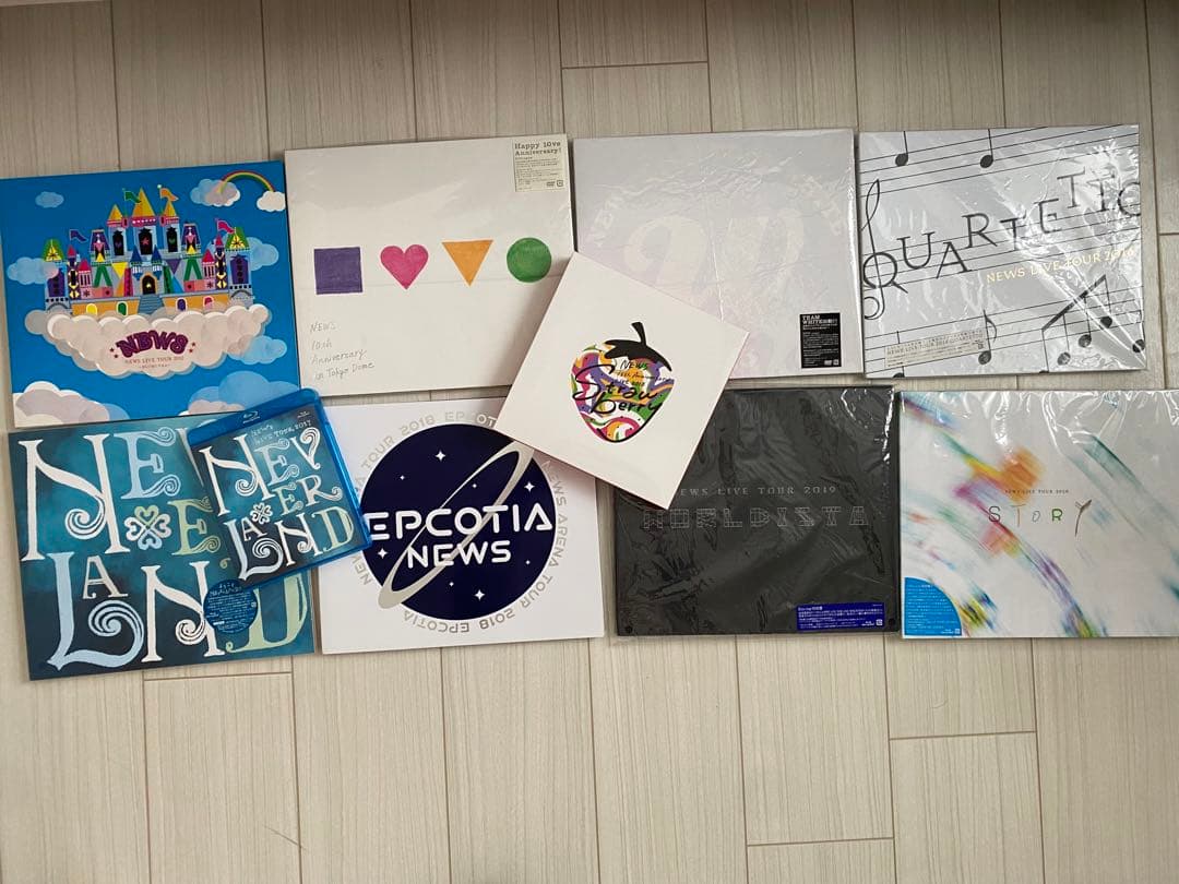 NEWS DVD Blu-ray まとめ売り 10点