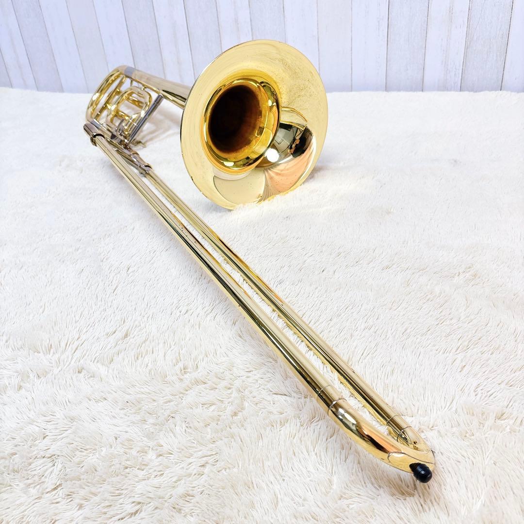 YAMAHA ヤマハ YBL-322 バストロンボーン マウスピース付き - メルカリ