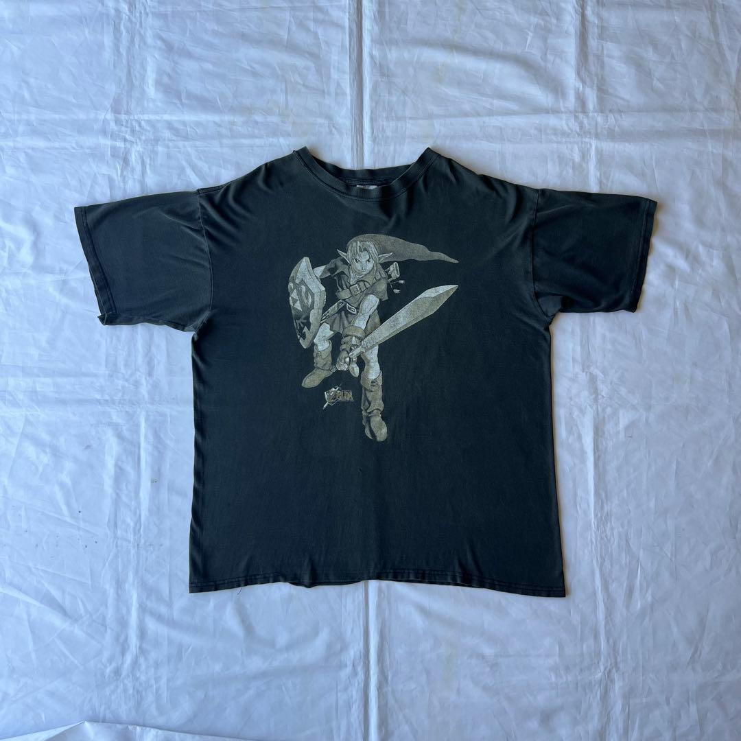 ゼルダの伝説 時のオカリナ Tシャツ リンク 古着 - メルカリ