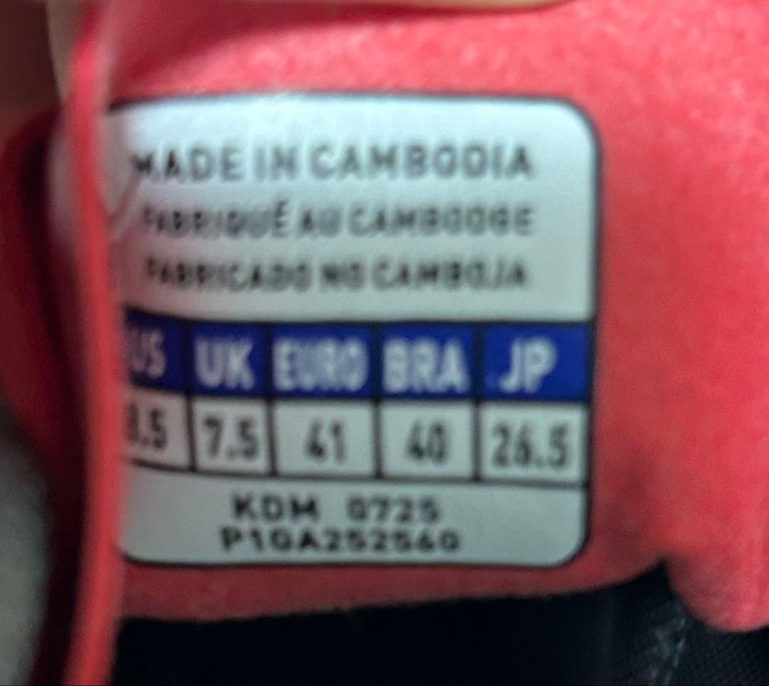 ミズノサッカースパイク MIZUNOモナルシーダ NEO03赤　26.5cm