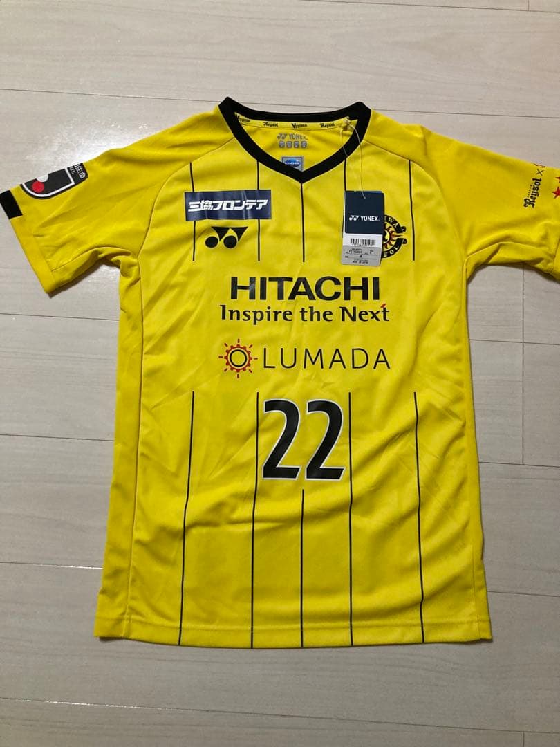 【新品タグ付き】柏レイソル2021ホームユニフォーム22番ドッジ 直筆サイン入り 新品タグ付き】柏レイソル2021ホームユニフォーム22番ドッジ 直筆