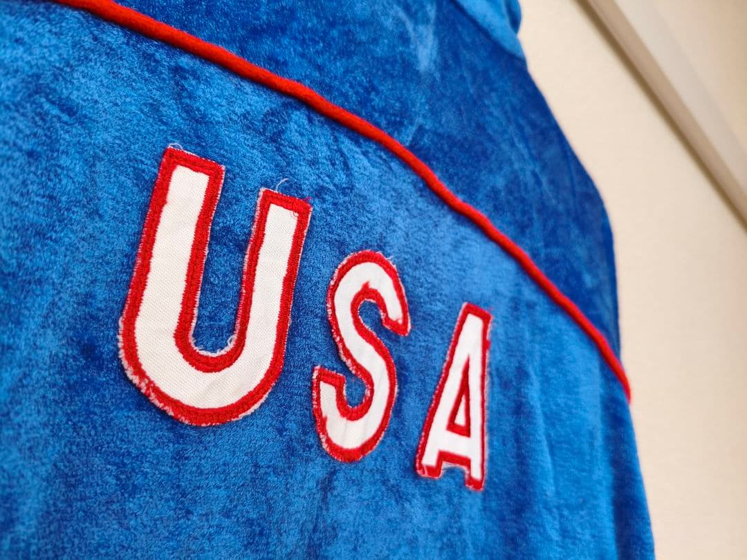 80s \"Levi’s\" Olympic Velour Track Jacket
