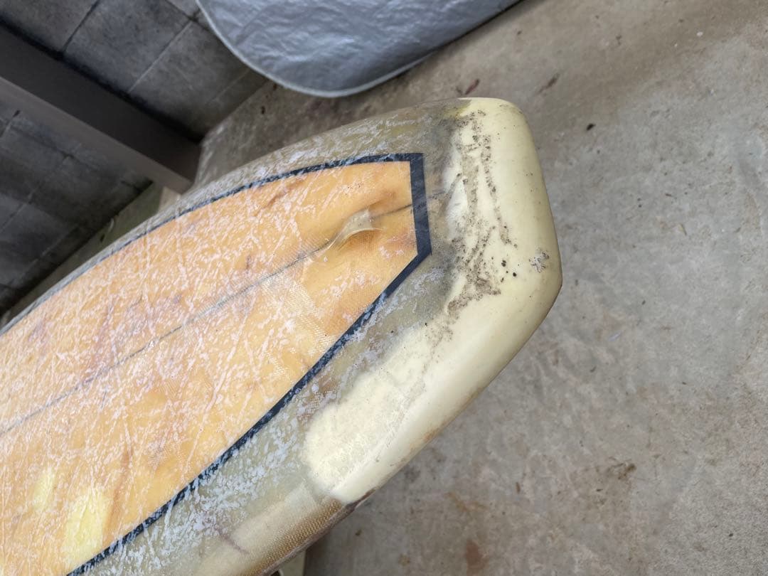 米沢 マリブサーフボード スーパーミニ ミッドレングス シングル 8f