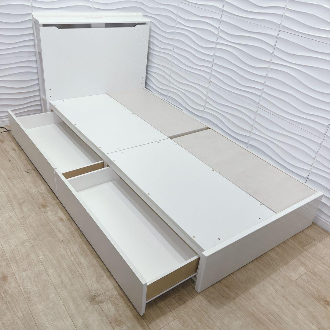 ◇ニトリ◇コンソン◇シングル◇収納コンセント付き◇大阪兵庫京都奈良滋賀