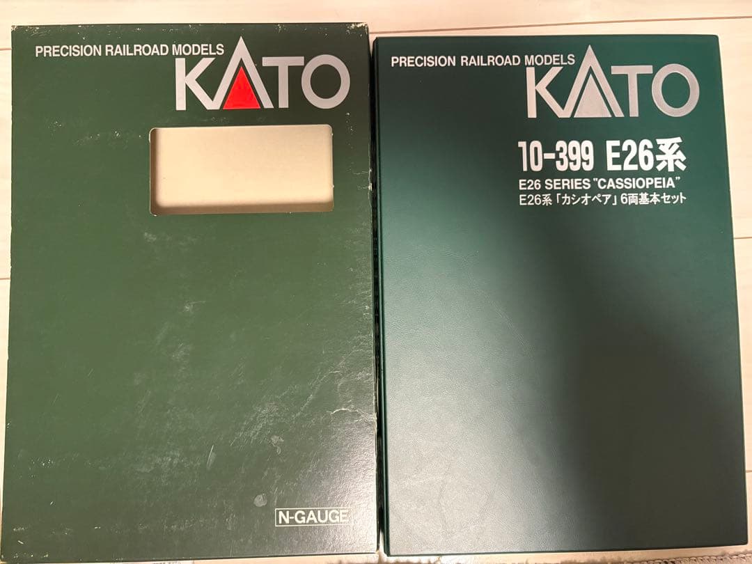 KATO 10-399 E26系 カシオペア 6両編成セット Amazon | KATO 10-399 E26系特急寝台客車 「カシオペア」 6両基本