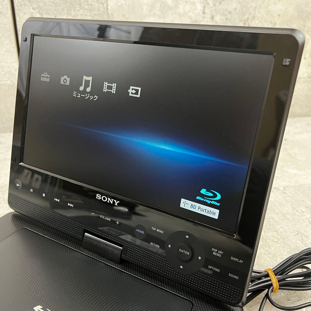 SONY BDP-SX1 ポータブルDVDプレーヤー 10.1V