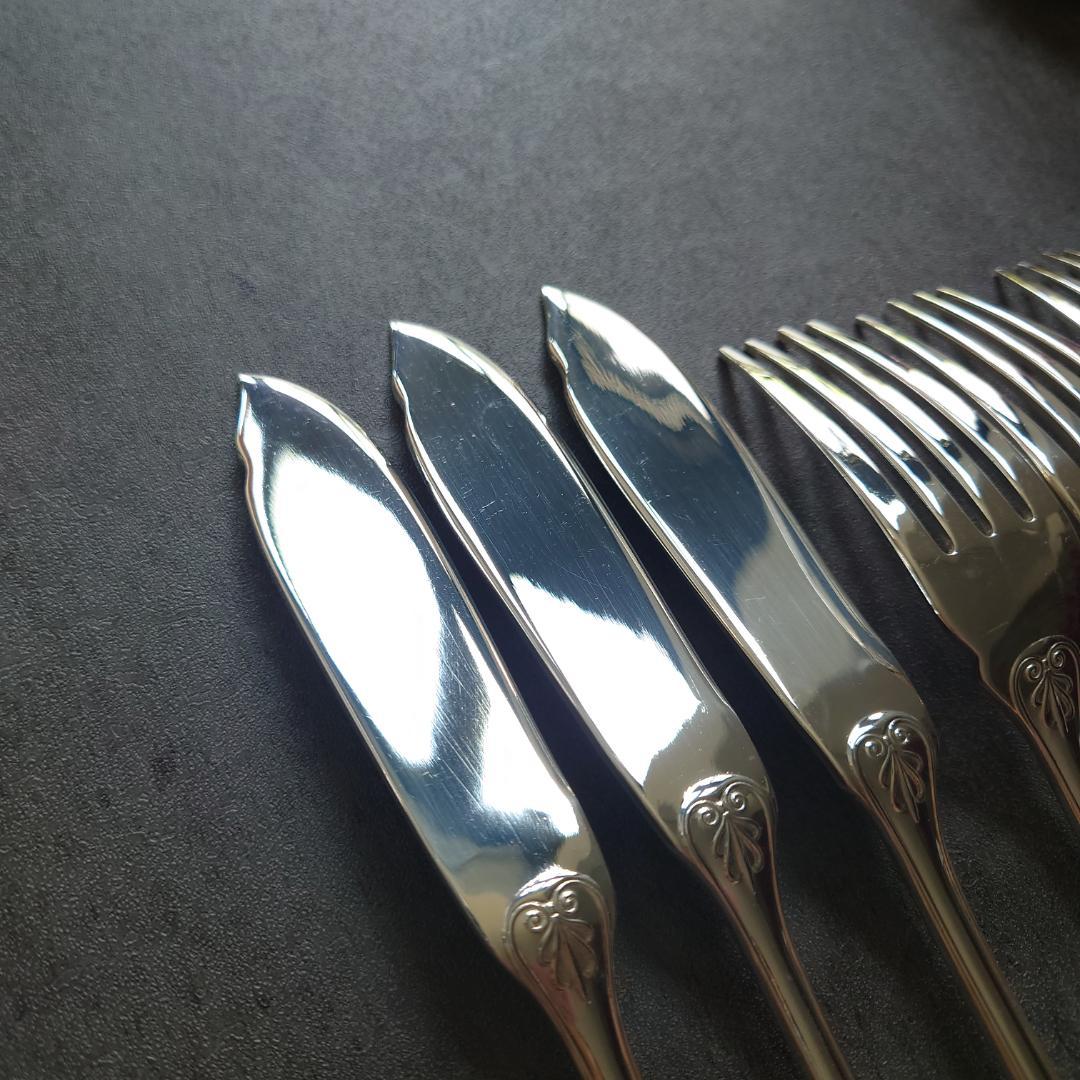 美品 クリストフル マルメゾン フィッシュ ナイフ フォーク 6点 - メルカリ