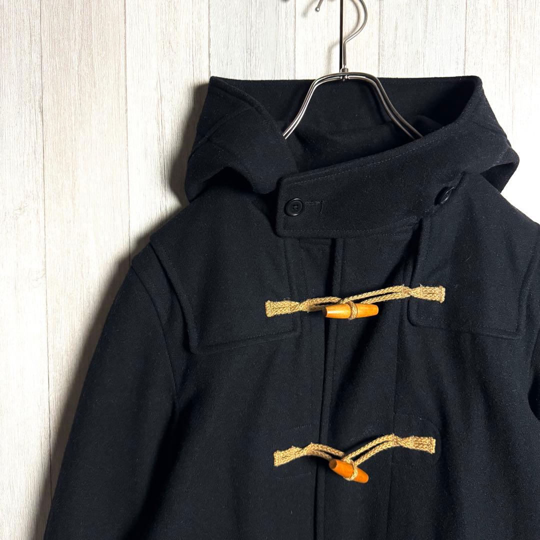 3571【人気・美品】マーガレットハウエル 肉厚 ウール ロング ダッフル