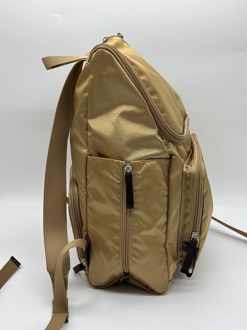 美品】ポーター リュック プラン ベージュ 安価