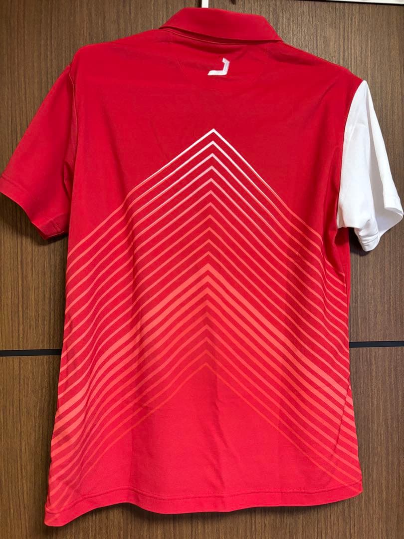 デサント オリンピック ゴルフウェア レッド L デサント L