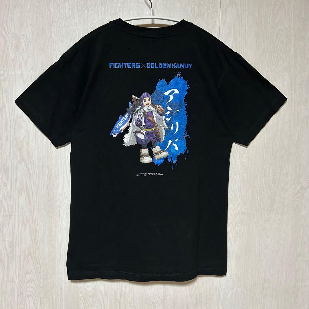 北海道日本ハムファイターズ ゴールデンカムイ 月島由竹 コラボTシャツ