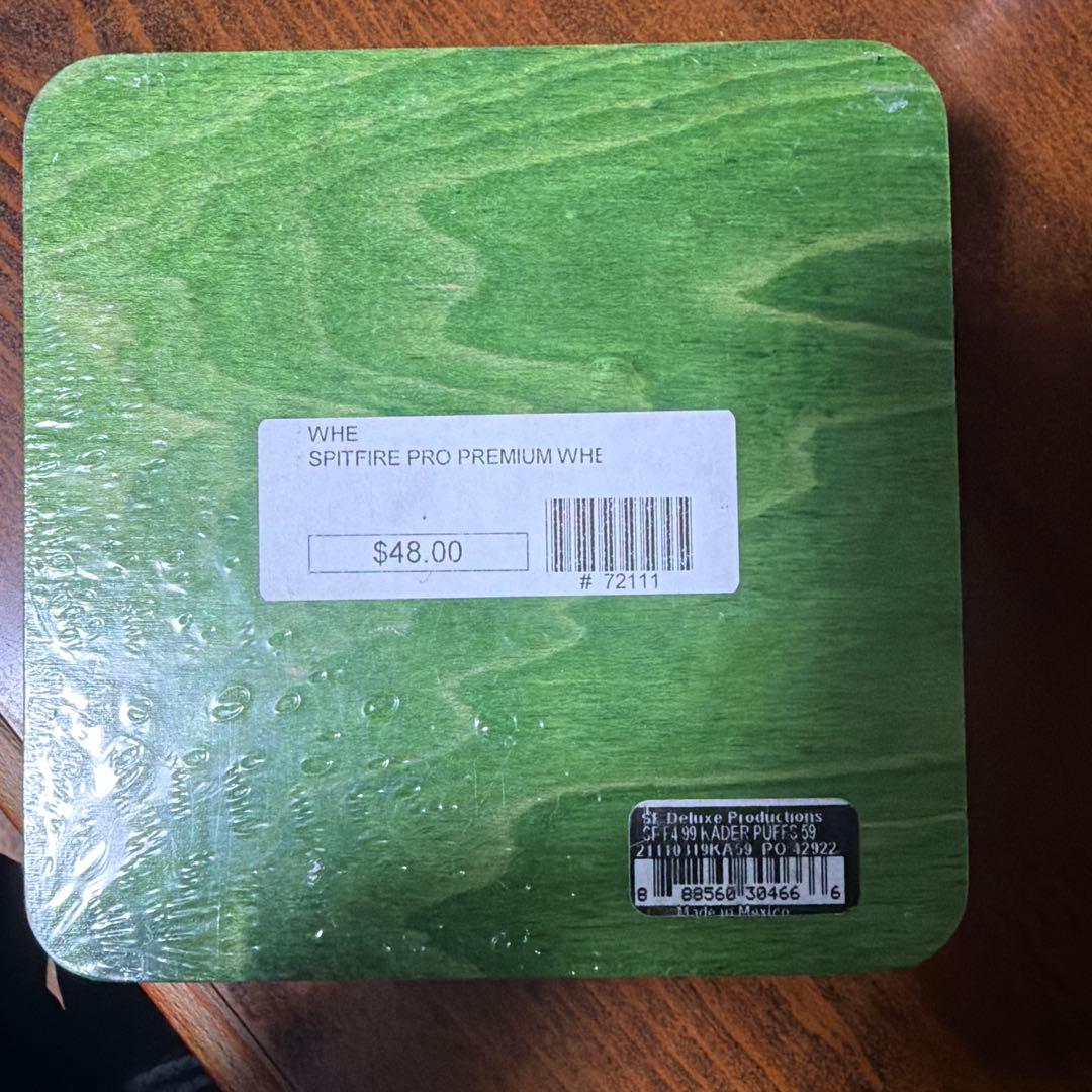 d*v様 SPITFIRE KADER 59mm 99duro Weed tra T116425912 - スケート