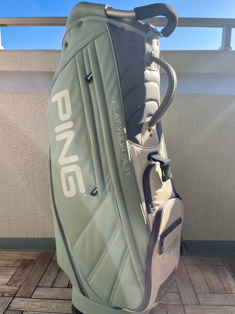 PING ピン キャディバッグ ソフトPU カラーGraphite