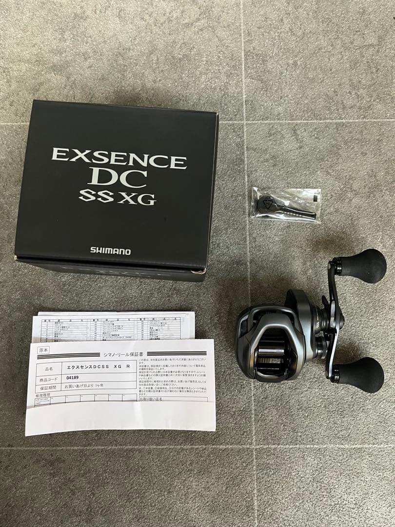 美品　エクスセンスDC SS XG 右巻き シマノ（SHIMANO） EXSENCE DC SS(エクスセンス DC SS) XG (右巻き