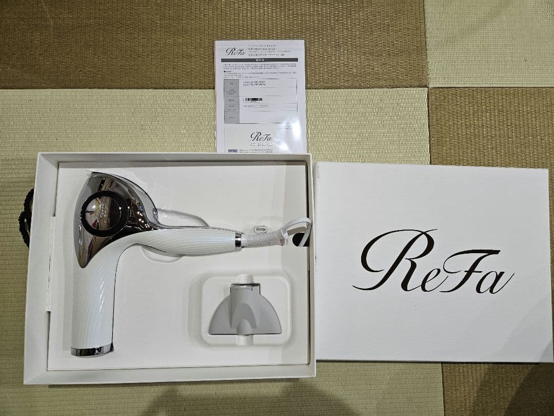 【未使用品】ReFa RE-AB02A リファビューテックドライヤー ReFa（リファ） リファビューテック ドライヤー RE-AB02A ホワイト RE