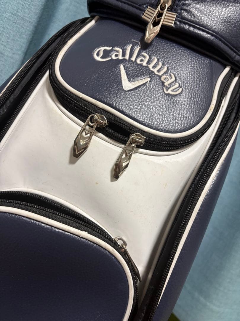 Callaway キャディバッグ ネイビー レッド キャロウェイ 紺、赤 美品