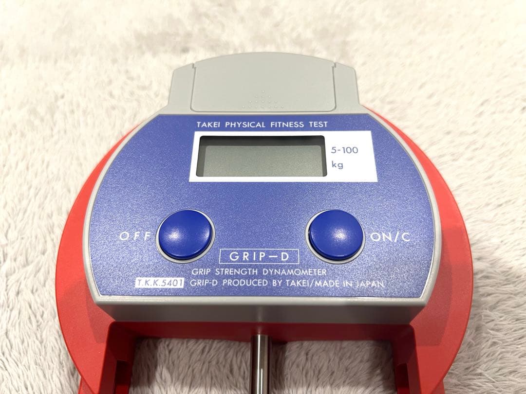 新品未使用】竹井機器工業 デジタル握力計 GRIP-D 5401 - メルカリ