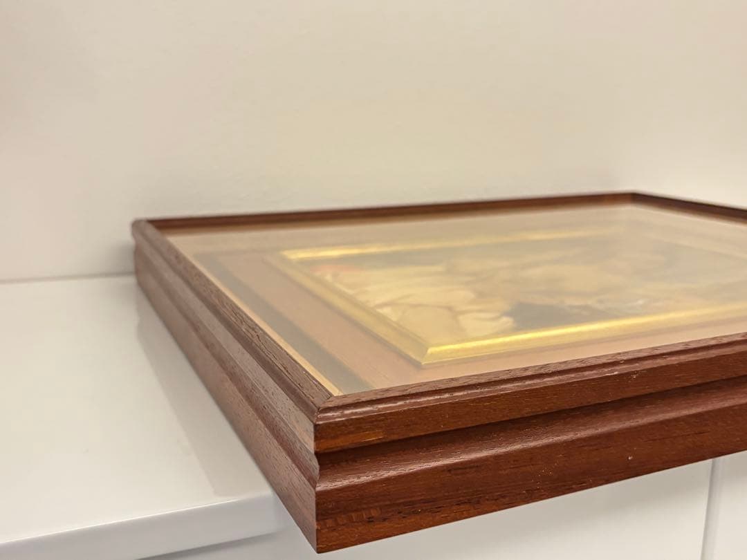 裸婦　額　菅沼金六　箱付