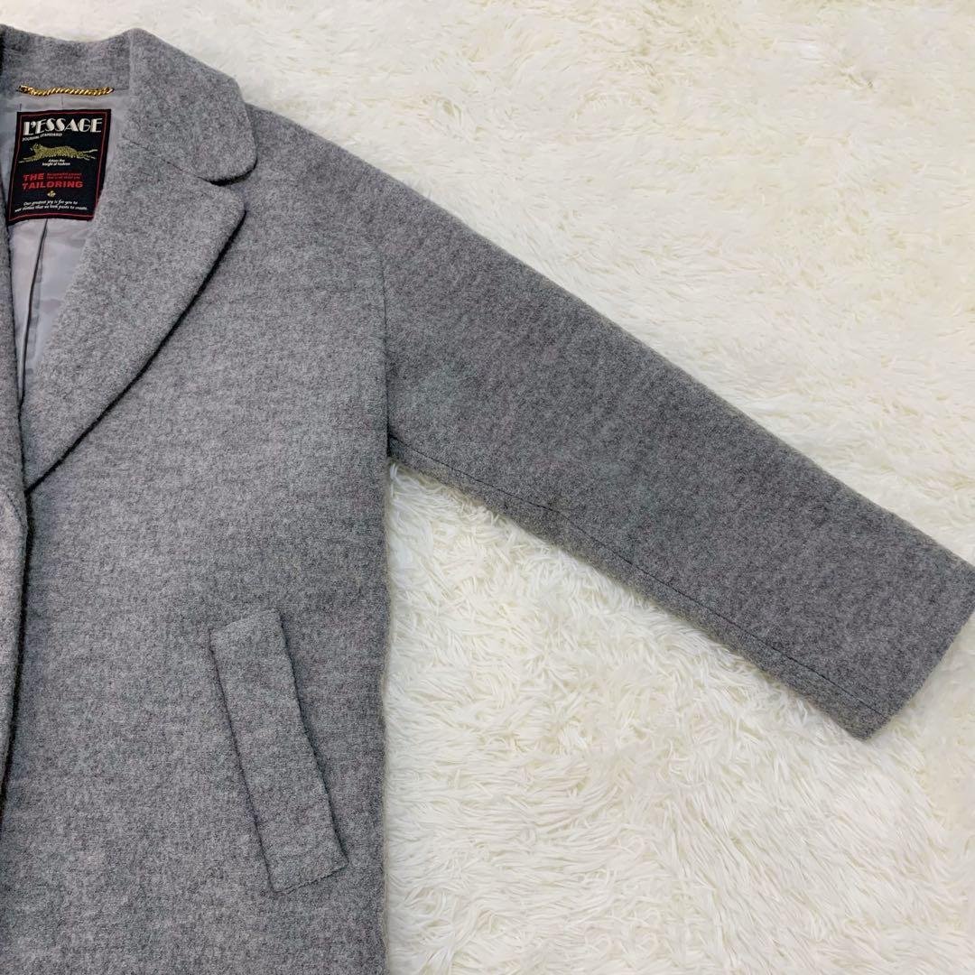 ジャーナルスタンダード レサージュ ウール 100% チェスターロング