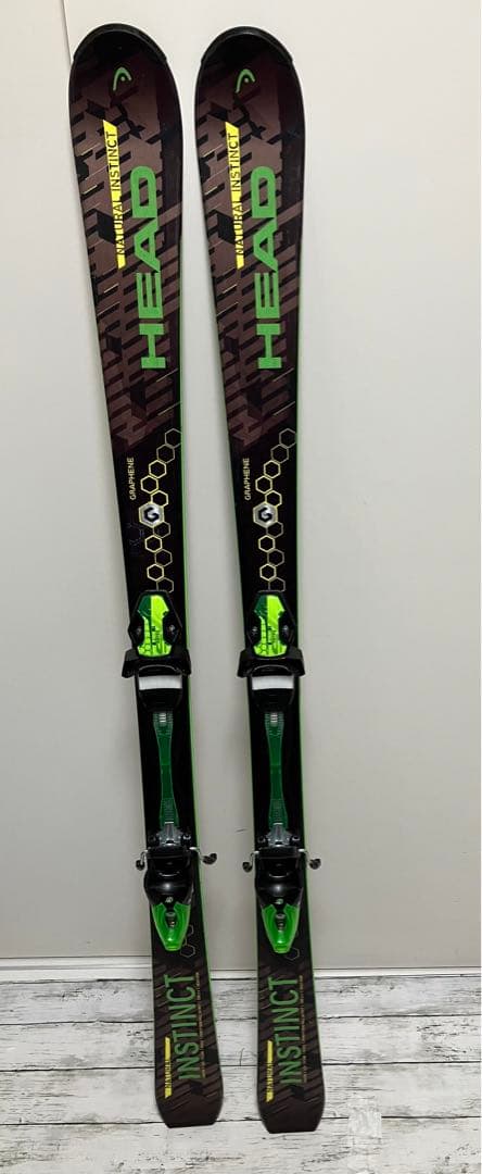 ヘッド HEAD NATURAL INSTINCT 156cm スキー板