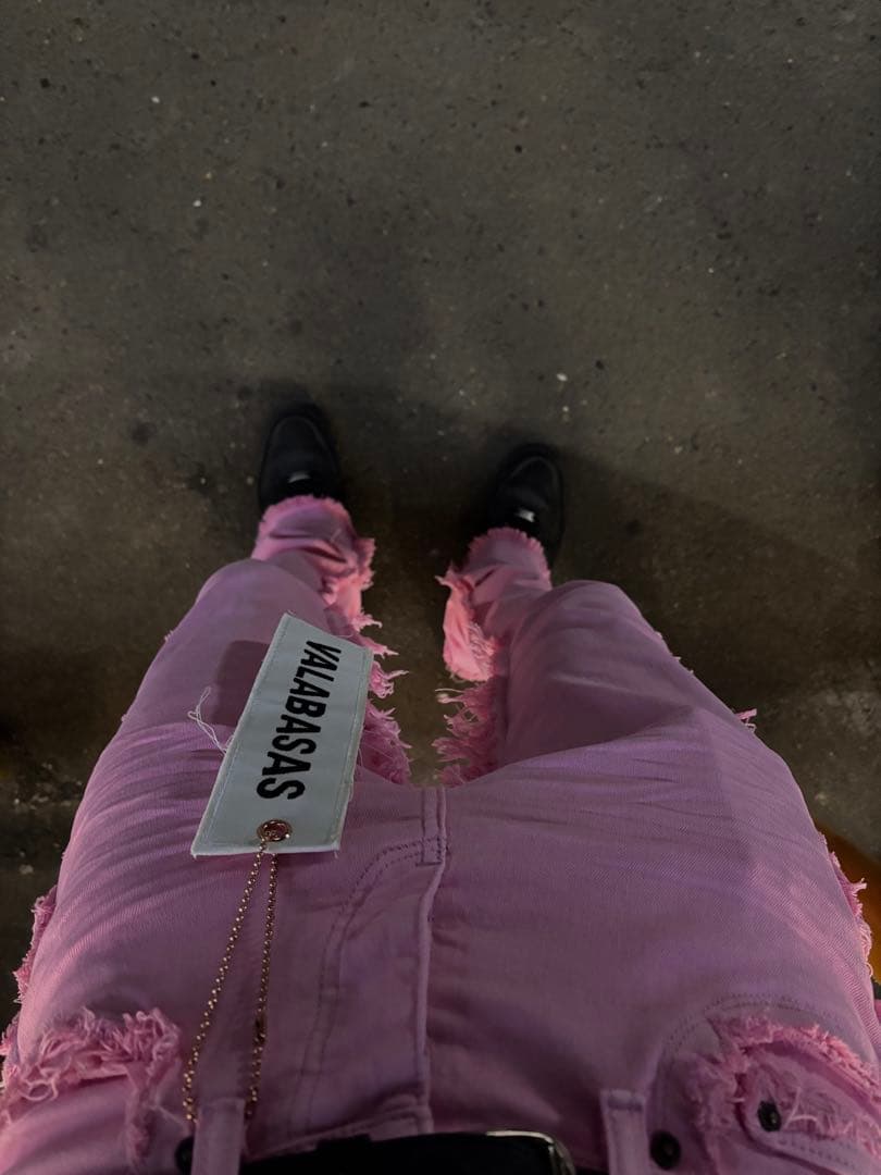 VALABASAS フレアデニム 29 バラバサス ピンク 早急取引希望 - メルカリ