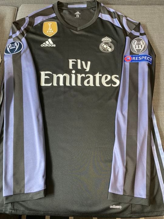 16/17レアルマドリード#7 RONALDO CL選手支給 - メルカリ