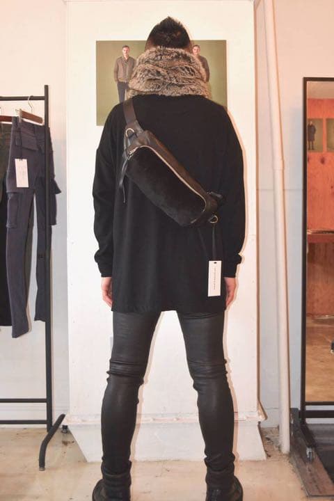 ♪送料無料☆DIET BUTCHER SLIM SKIN☆ボディバッグ☆黒☆F♪