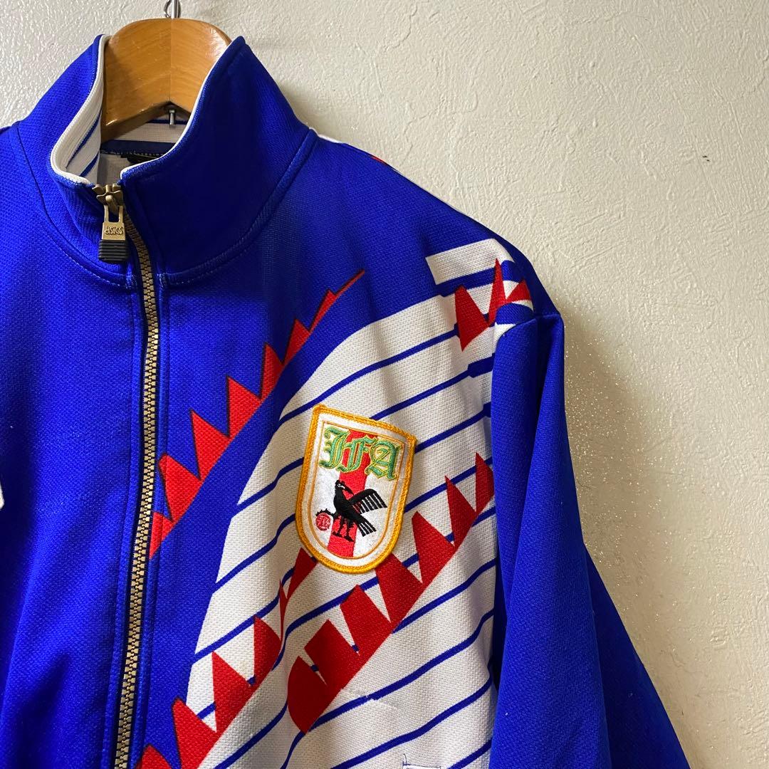 超希少】サッカー日本代表ジャージ ドーハ 93 94 三浦和良 asics