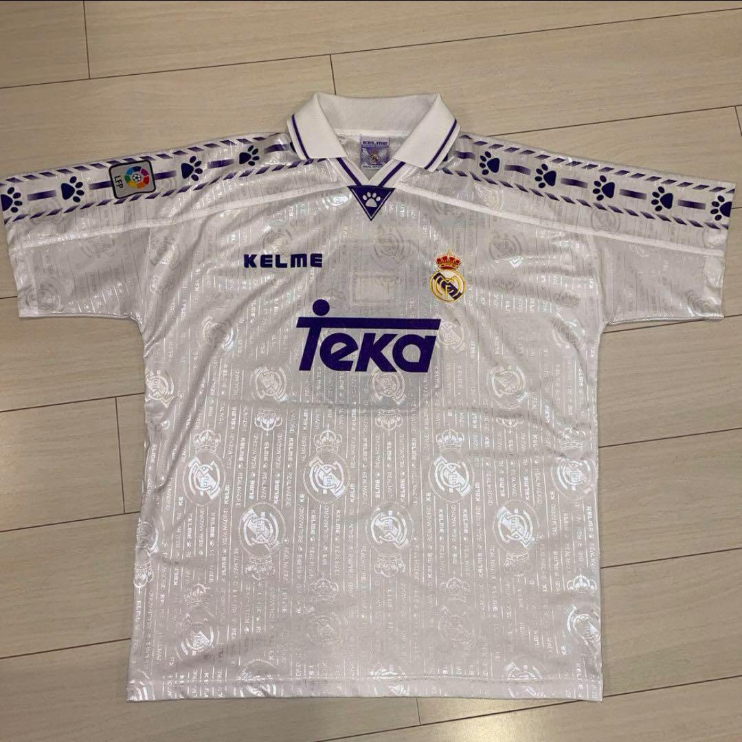 1996 レアルマドリード ヴィンテージユニフォーム XL RealMadrid Real Madrid 00-01 Home Retro Jersey レアル マドリード 00-01 ホーム