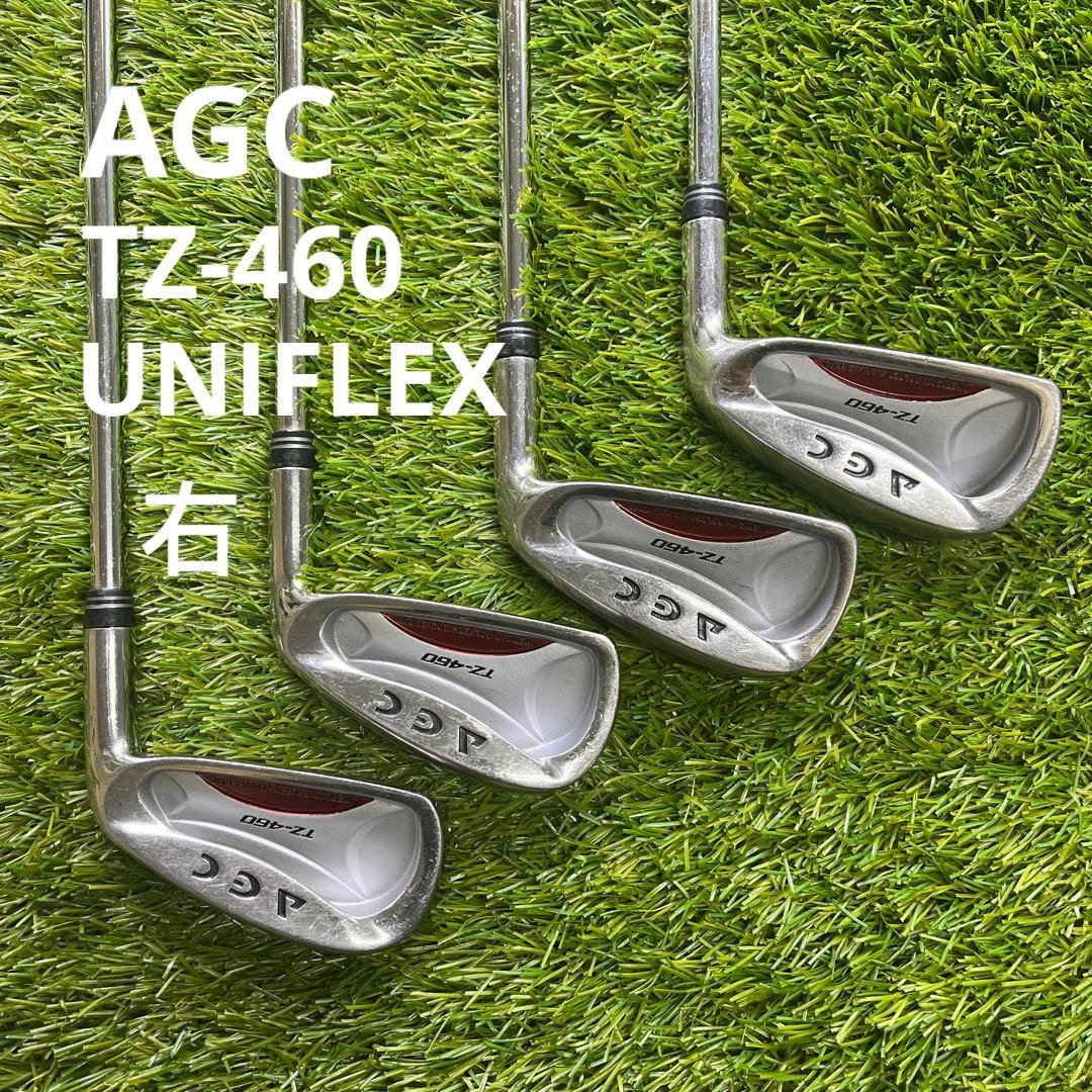 AGC TZ-460 アイアン4本セット UNIFLEX 右 - メルカリ