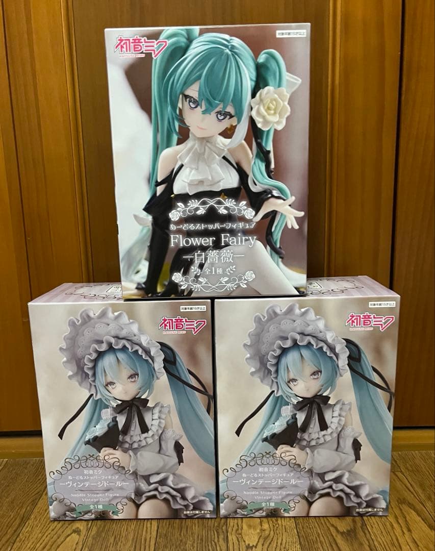 初音ミク ぬーどるストッパーフィギュア ヴィンテージドール 白薔薇