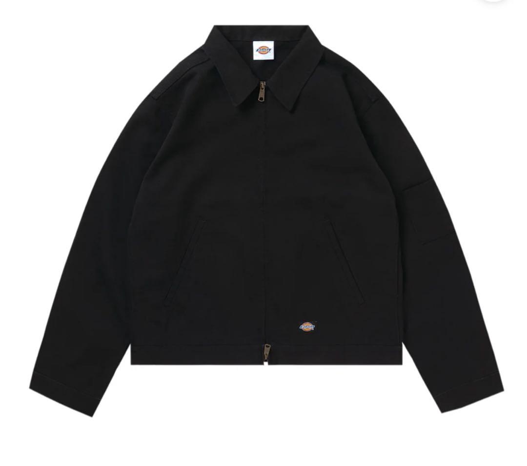 BlessU刺繍入り黒ジャケット